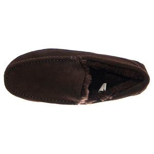 UGG M Ascot Dusted Cocoa - Mocassini Uomo in Pelle Scamosciata Marroni 1101110M DDC UGG 
