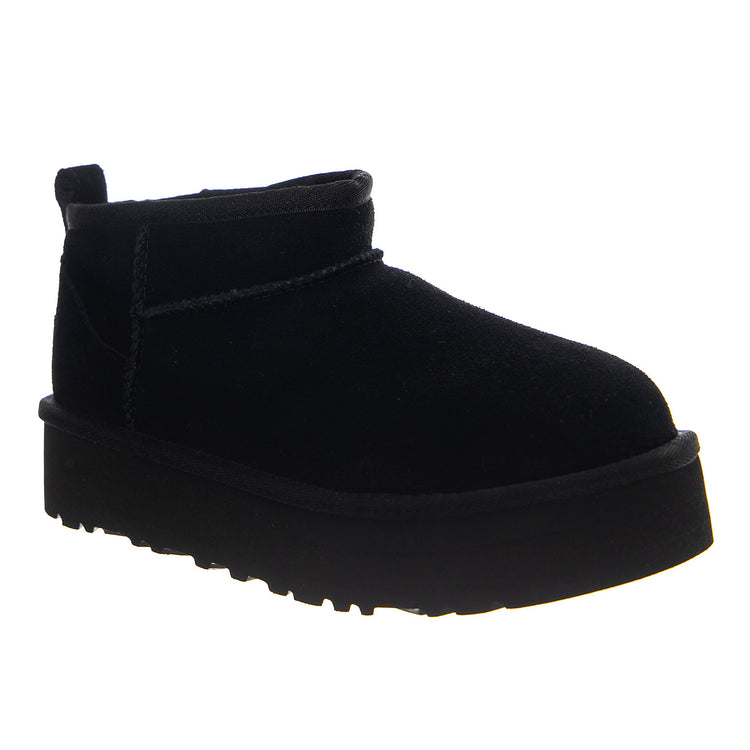 Kids Classic Ultra Mini Platform - Scarpe Bambino Nere UGKCLUMPBLK1157791K . UGG 