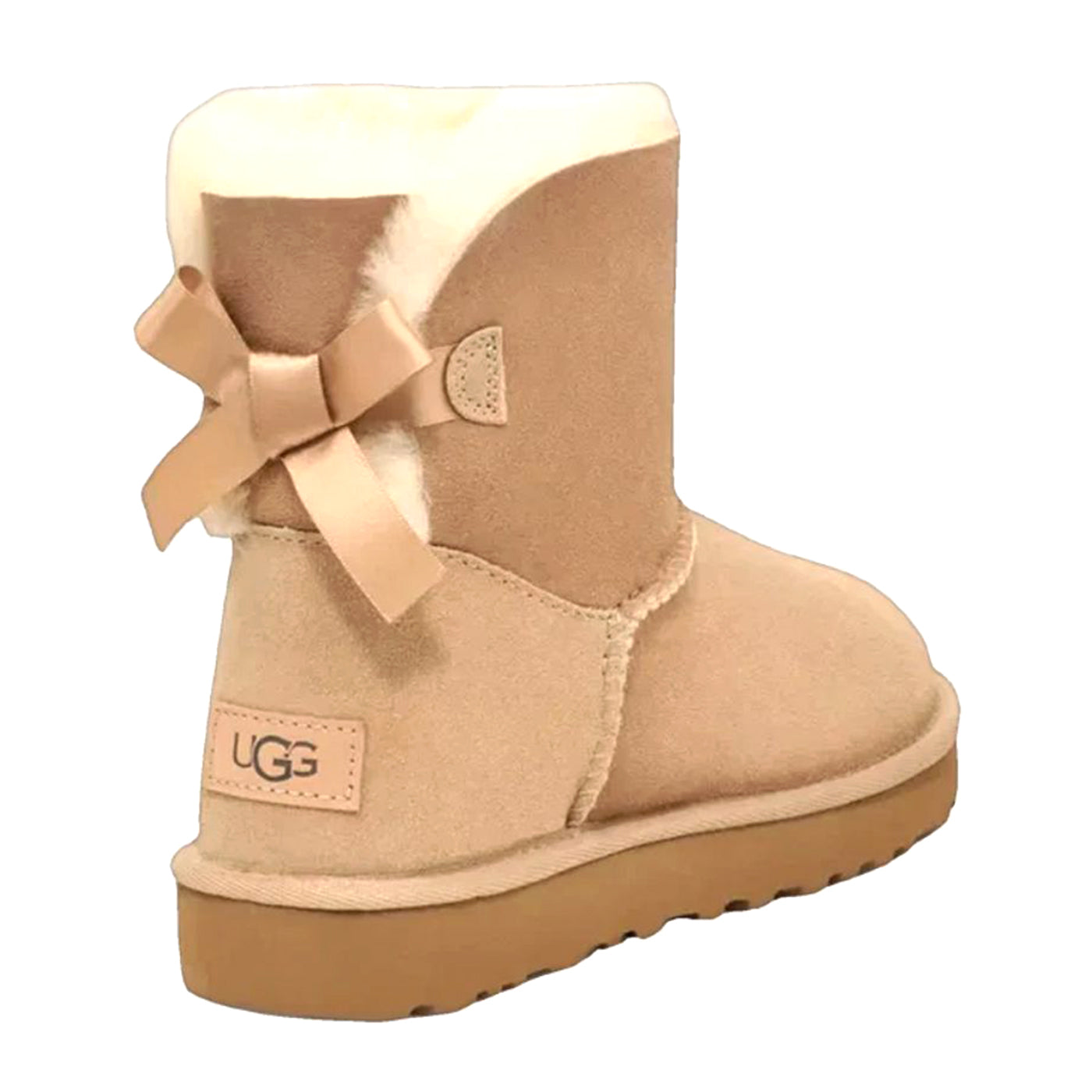 UGG® W MINI BAILEY BOW II SAND - Stivali Donna Beige W1016501-SAN . UGG 
