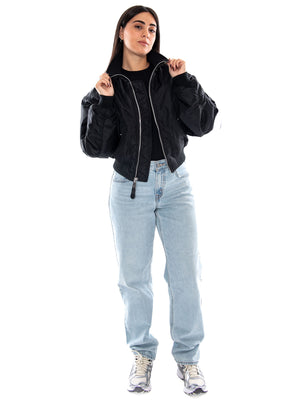 MA-1 Cropped Bomber -- Giacca Donna Nera F258010 3 ALPHA INDUSTRIES 