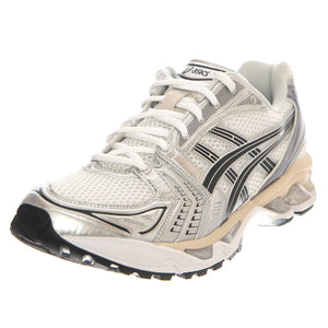 GEL-KAYANO 14 WHITE / GRAPHITE GREY - Scarpe Stringate Uomo Bianche 1203A537 110 ASICS 