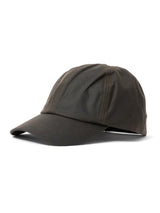Barbour Wax Cap Olive - Grüne Kappe ACCESSORI BARBOUR