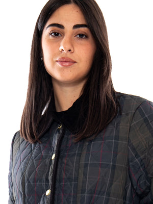 Barbour Ainsdale Checked Quilted Jacket Shadow Classic - Giacca Donna Multicolore 262MLQU1932 TN11 BARBOUR 