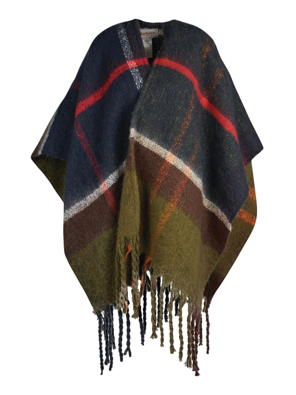 Barbour Isla Boucle Serape Classic Tartan - Mantella Multicolore 262MLSC0353 TN12 BARBOUR 