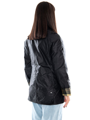Barbour Beadnell Wax Jacket Sage - Giacca Donna Verde 262MLWX0667 SG91 BARBOUR 