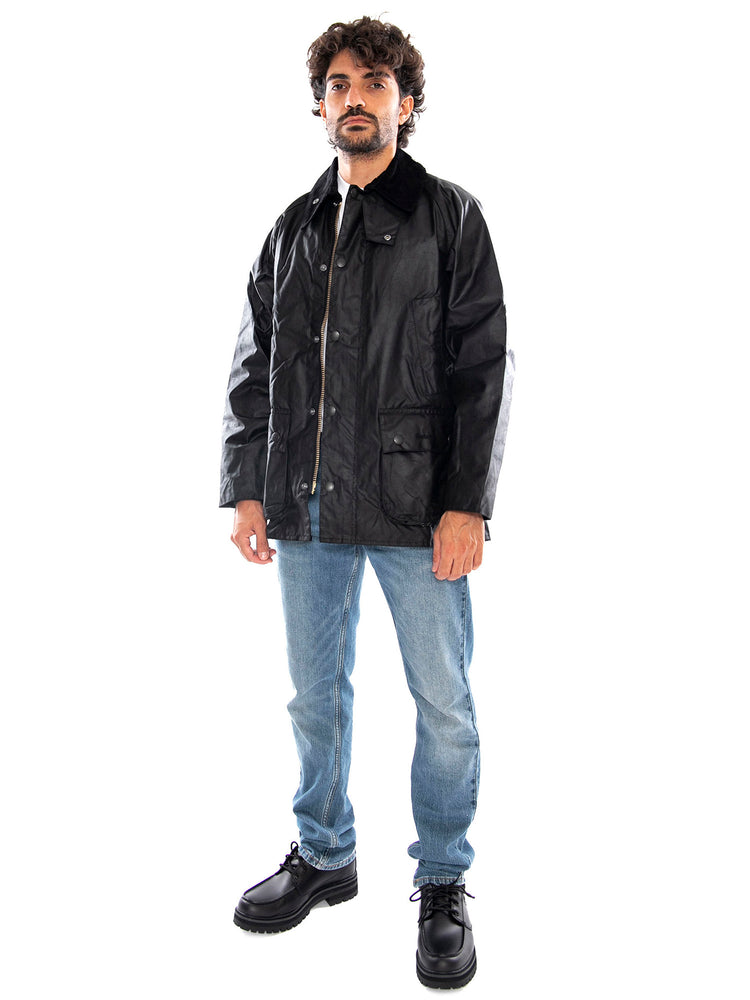 Bedale Wax Jacket Black - Giacca Uomo Nera 262MMWX0018 BK91 BARBOUR 