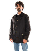 Ashby Wax Jacket Olive / Brown - Giacca Uomo Verde Oliva / Marrone  Uomo BARBOUR