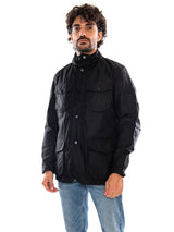 Ogston Wax Jacket Black / Classic - Giacca Uomo Nera  Uomo BARBOUR