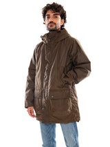 Bedale Wax Parka Brown - Parka Uomo Marrone  Uomo BARBOUR