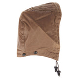 Barbour Waxed Cotton Hood Bark - Abnehmbarer Hood Braun ZUBEHÖR BARBOUR