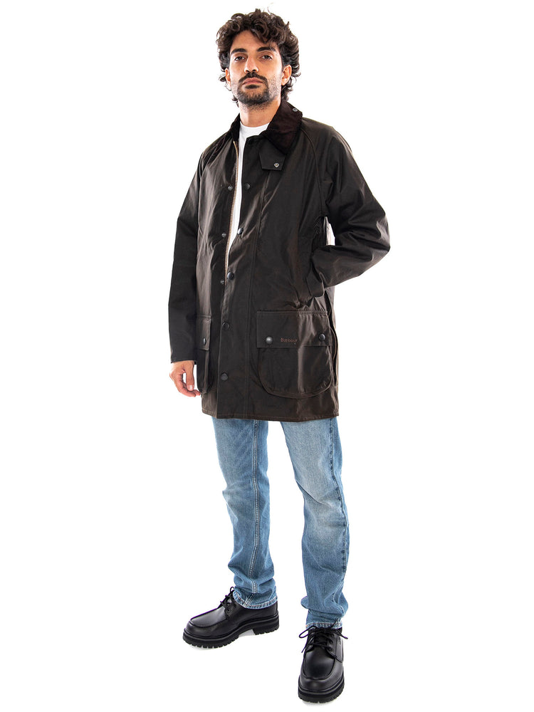 Classic Beaufort Wax Jacket Olive / Brown - Giacca Uomo Verde Oliva / Marrone MWX0002 OL71 BARBOUR 
