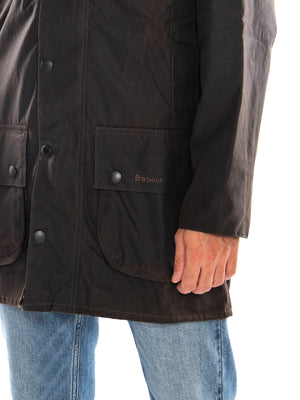 Classic Beaufort Wax Jacket Olive / Brown - Giacca Uomo Verde Oliva / Marrone MWX0002 OL71 BARBOUR 