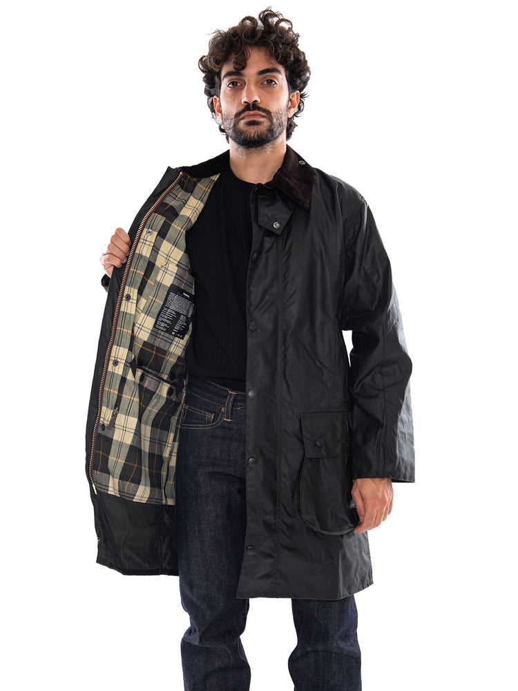 Barbour Border Wax Jacket Sage - Giacca Uomo Verde MWX0008 SG91 BARBOUR 