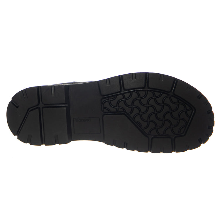 Birkenstock Highwood Slip On Mid S Oiled Leather Black - Stivaletti Uomo Neri in Pelle Oliata<BR/><BR/> 1033139 BLK BIRKENSTOCK 