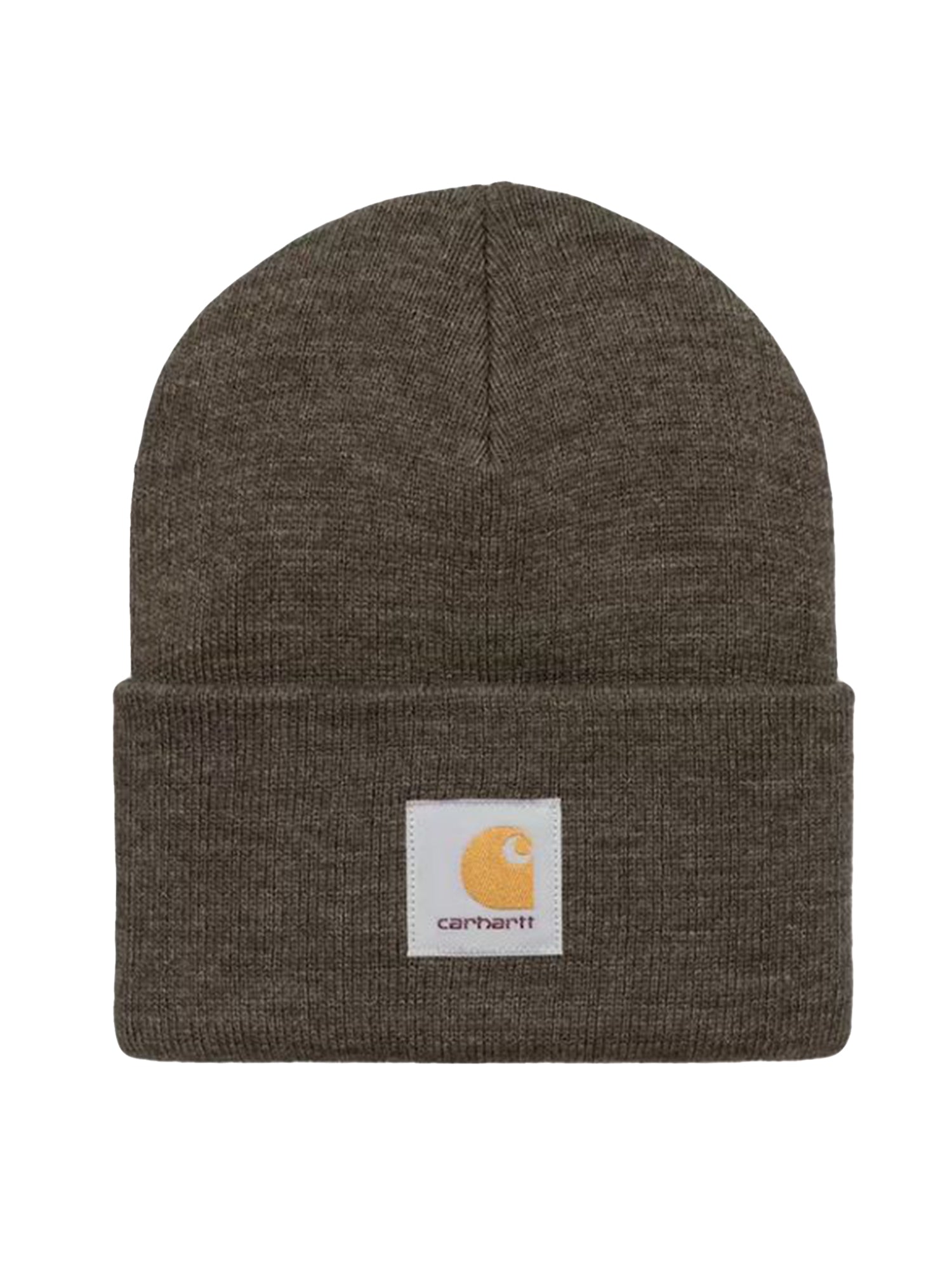 CARHARTT WIP ACRYLIC WATCH HAT SHUNGITE HEATHER - Cappellino a Cuffia Verde Scuro I020175 3XRXX CARHARTT WIP 