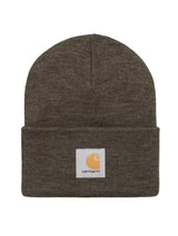 CARHARTT WIP ACRYLIC WATCH HAT SHUNGITE HEATHER - Beanie Dunkelgrün ACCESSOIRES CARHARTT WIP
