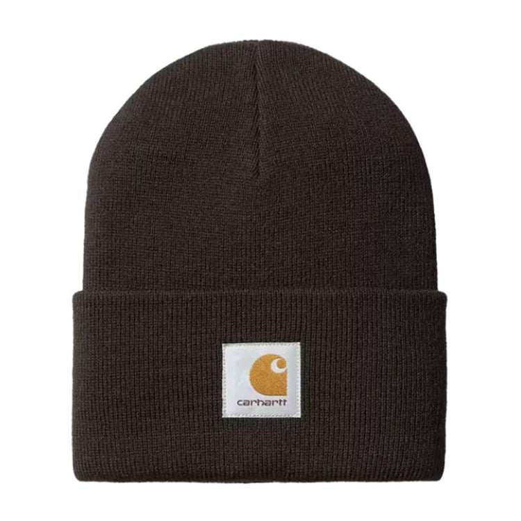 ACRYLIC WATCH HAT TOBACCO - Cappellino a Cuffia Marrone I020222 47XX CARHARTT WIP 