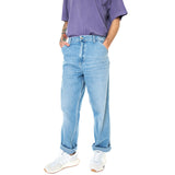 SIMPLE PANT BLUE LIGHT TRUE WASHED - Pantaloni Denim Jeans Uomo Blu  Uomo CARHARTT WIP