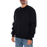 CARHARTT SWEAT BLACK / BLACK - Herren Crewneck Sweatshirt Schwarz CARHARTT WIP