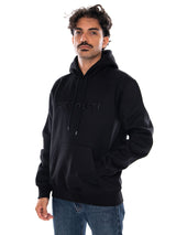 CARHARTT WIP HOODED CARHARTT SWEAT BLACK / BLACK - Herren Kapuzen-Sweatshirt Schwarz Herren CARHARTT WIP