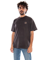 S/S Vista T-Shirt Tobacco Garment Dyed - Crewneck T-Shirt Herren Braun Herren CARHARTT WIP