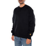 CHASE SWEAT BLACK / GOLD - Crewneck Sweatshirt Herren Schwarz CARHARTT WIP