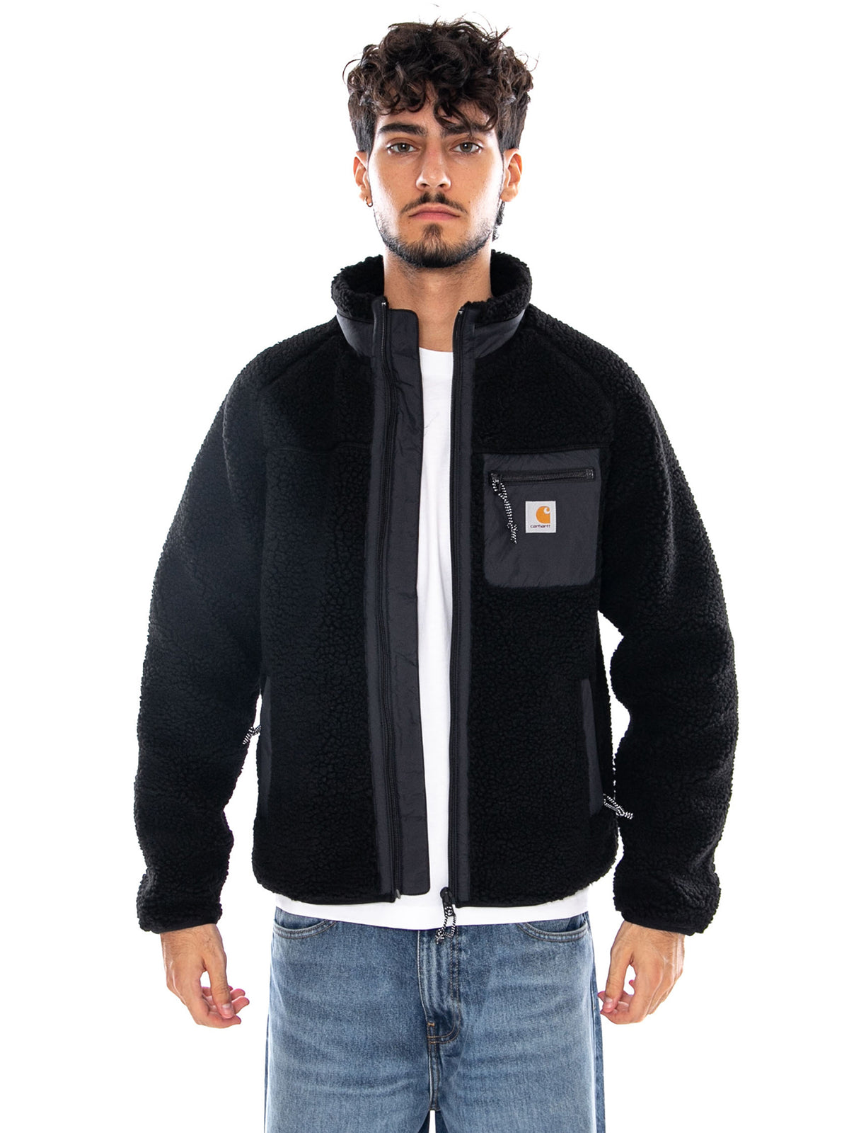 PRENTIS LINER BLACK / BLACK - Giacca Uomo Nera I035696 00EXX CARHARTT WIP 