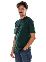 CARHARTT WIP S/S SCRIPT T-SHIRT DARK SCARAB - Crewneck-T-Shirt Herren Grün Herren CARHARTT WIP