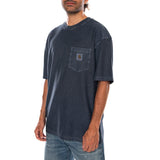 S/S LOOSE POCKET T-SHIRT DARK NAVY - T-Shirt Rundhals Herren Dunkelblau Herren CARHARTT WIP