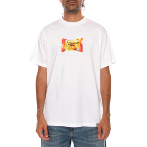 S/S ROAD SIDE SNACK T-SHIRT WHITE - Maglietta Girocollo Uomo Bianca I036880 02XX CARHARTT WIP 