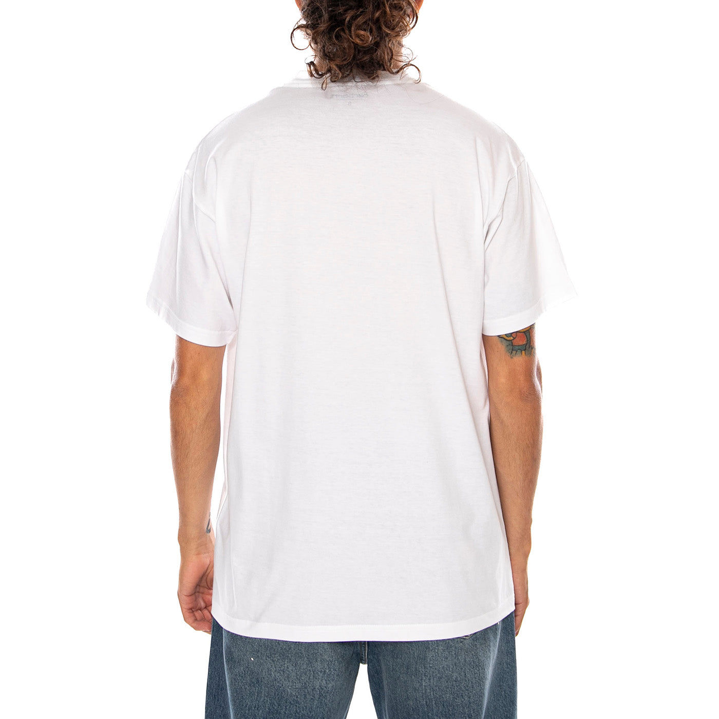 S/S ROAD SIDE SNACK T-SHIRT WHITE - Maglietta Girocollo Uomo Bianca I036880 02XX CARHARTT WIP 