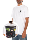 S/S BUMPER CAR T-SHIRT WHITE - Weißes Rundhals-T-Shirt Herren Weiß CARHARTT WIP