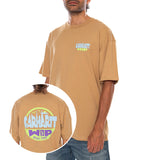 S/S LUGGAGE LABEL T-SHIRT DUSTY H BROWN - T-Shirt Crewneck Herren Braun Herren CARHARTT WIP