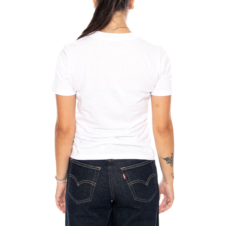 W' S/S GRACIOUS T-SHIRT WHITE - Maglietta Girocollo Donna Bianca I036904 02XX CARHARTT WIP 