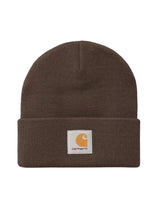 CARHARTT WIP SHORT WATCH HAT TOBACCO - Beanie Braun ACCESSOIRES CARHARTT WIP