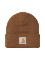 CARHARTT WIP SHORT WATCH HAT HAMILTON BROWN - Beanie Braun  ACCESSORI CARHARTT WIP