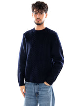 CASTER KNIT SWEATER DARK NAVY - Knit Sweater Uomo Blau  Uomo CARHARTT WIP