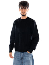 CASTER KNIT SWEATER BLACK - Pullover Herren Schwarz Herren CARHARTT WIP