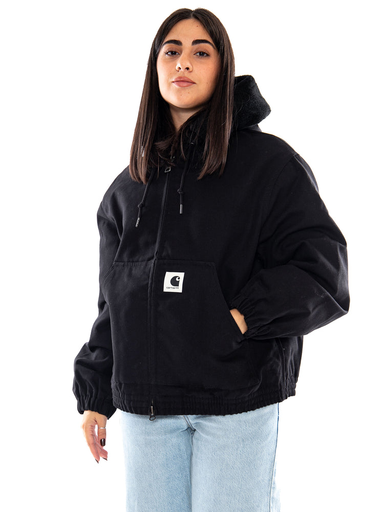 Carhartt WIP W' Corey Active Jacket Black / Black - Giacca Donna Nera I037041 00EXX CARHARTT WIP 