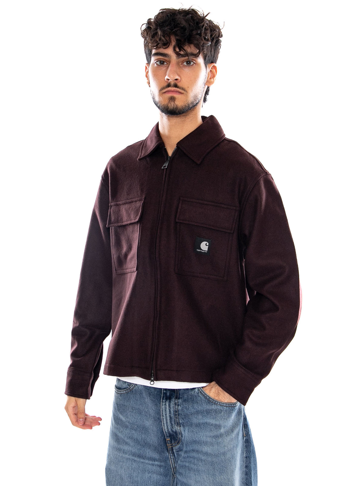 ATOKA SHIRT JAC PALISANDER - Giacca Uomo Marrone I037049 33HXX CARHARTT WIP 