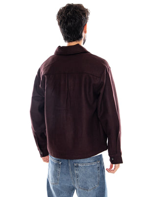 ATOKA SHIRT JAC PALISANDER - Giacca Uomo Marrone I037049 33HXX CARHARTT WIP 