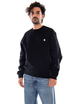 MACK SWEAT BLACK / WAX - Crewneck Sweatshirt Herren Schwarz Herren CARHARTT WIP