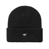 SMALL HEART BEANIE BLACK - Strickmütze Schwarz ACCESSORI CARHARTT WIP