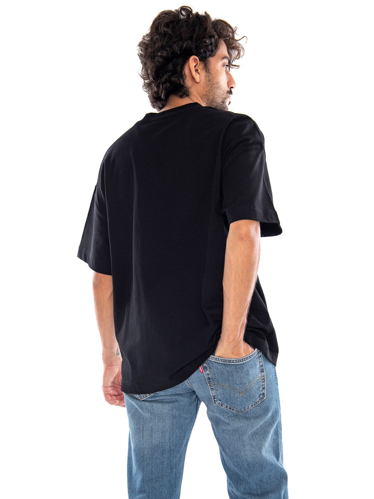 S/S Chapter Script T-Shirt Black / White - Maglietta Girocollo Uomo Nera I037112 0D2XX CARHARTT WIP 