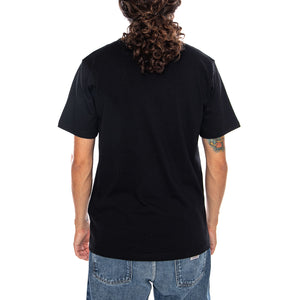 S/S SMALL HEART T-SHIRT BLACK / BLACK - Maglietta Girocollo Uomo Nera I037116 00EXX CARHARTT WIP 