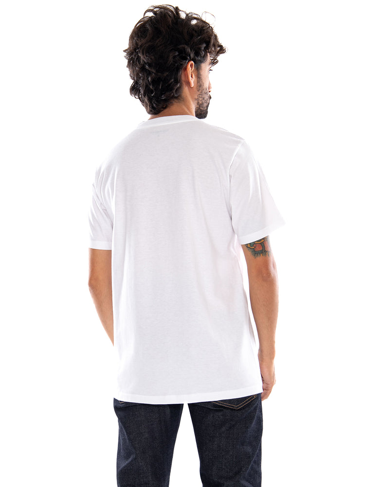 Carhartt WIP S/S Small Heart T-Shirt White/Red - T-Shirt Uomo Bianca/Rossa<BR/><BR/> I037116 1WZXX CARHARTT WIP 