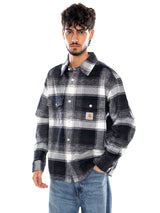 L/S ESTERSON SHIRT DARK NAVY - Hemd Herren Blau Herren CARHARTT WIP