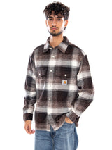 L/S ESTERSON SHIRT TOBACCO - Herrenhemd Braun Kariert  Herren CARHARTT WIP