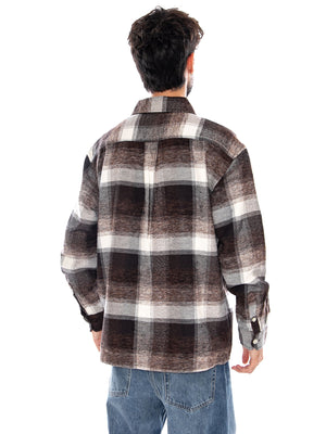 L/S ESTERSON SHIRT TOBACCO - Camicia Uomo Marrone a Quadri I037139 3ZIXX CARHARTT WIP 