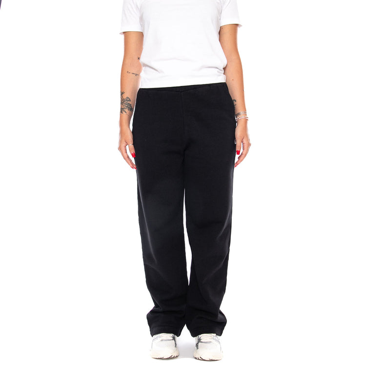 W' CASSIE SWEAT PANT BLACK / SILVER - Pantaloni Donna Neri I037149 0M4XX CARHARTT WIP 